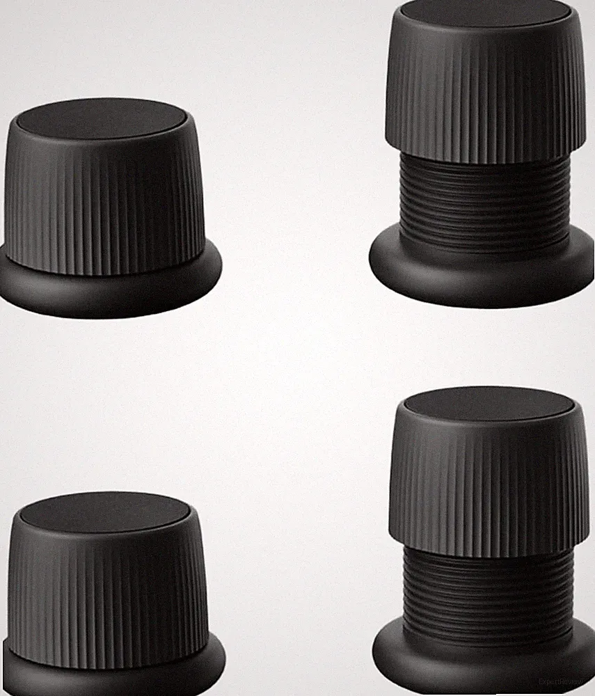 Verstellbare Möbelerhöhung 4er Set für Sofa Tisch Stuhl Schwarz Höhenverstellbar