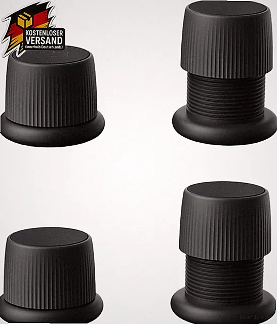 Verstellbare Möbelerhöhung Set für Sofa Bett Tisch Stuhl schwarz 4 Stück