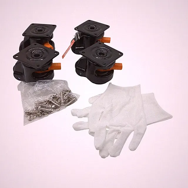 VEVOR Set mit 4 Möbelrollen 50,8 mm Höhenverstellbare Transportrollen