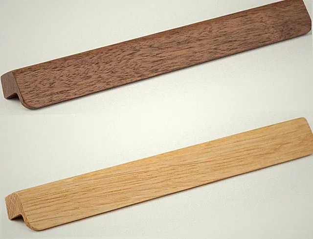 Viefe Möbelgriff Flapp Türgriff Holz 0613 Schubladen Schrank-Griff 32-1056 mm