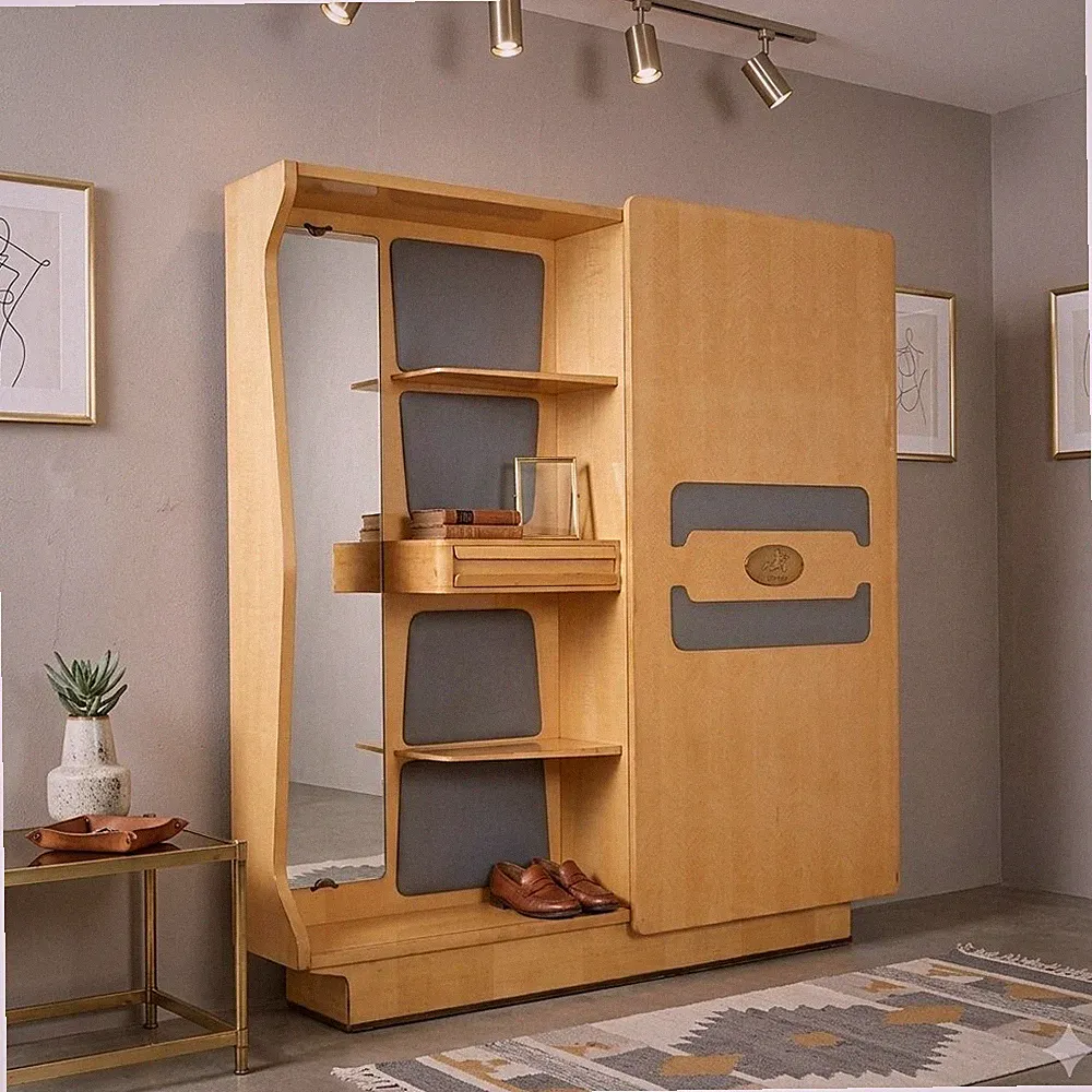 Vintage Eingangsmöbel Design Giovanni Michelucci 50er-60er Jahre Originell