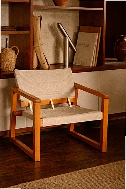 Vintage IKEA Diana Safari Chair by Karin Mobring, 1970s Scandinavian Mid-Century