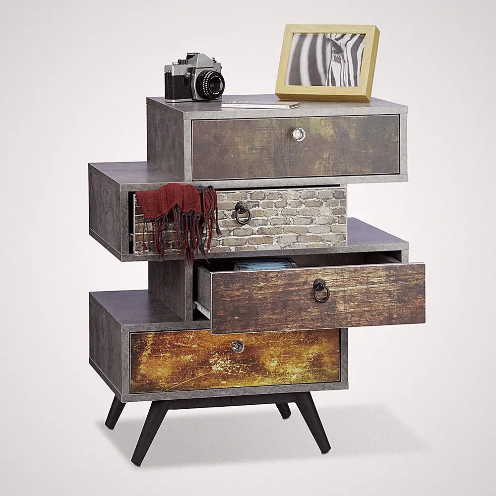 Vintage kommode Beistellkommode Beistellschrank Nachttisch im Industrie-Stil