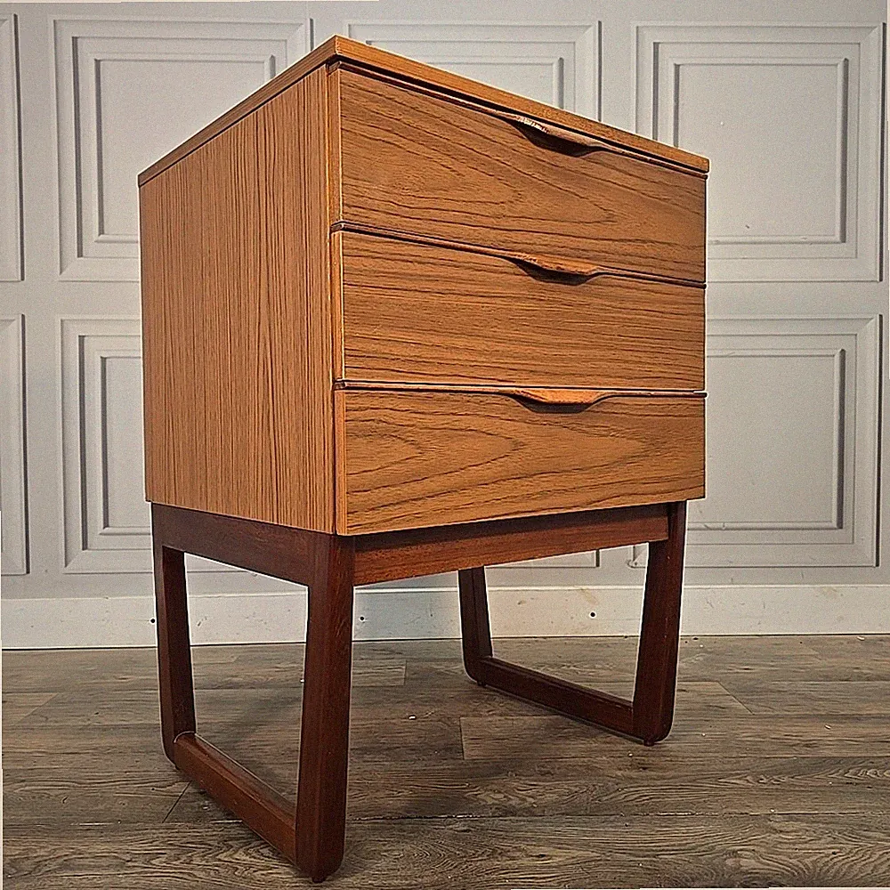 Vintage Kommode Nachtschlitten Gestell Retro Mid Century Europa Möbel