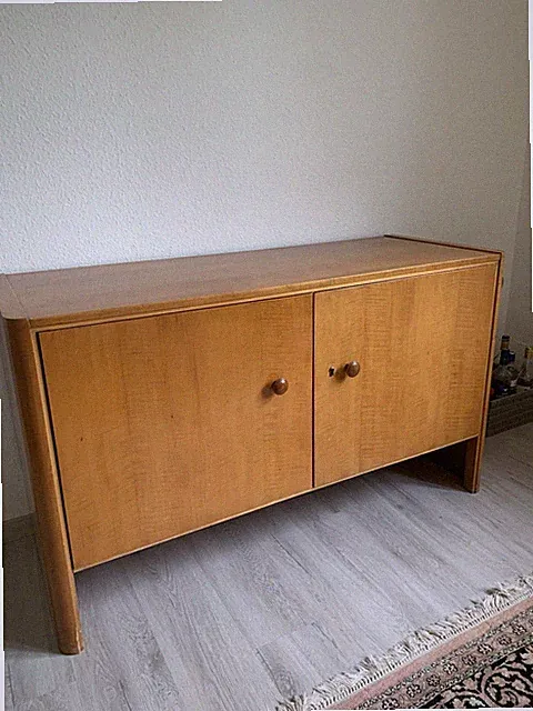 Vintage Sideboard, 50 er Jahre, Kirsche, 130 B X 50 T X 75 H