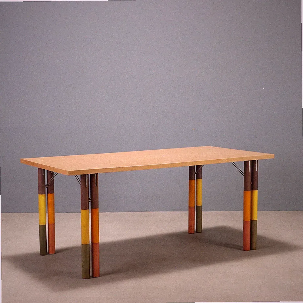 Vintage Tisch Karan d'Ache Malobbia Design Citterio und Nava 80er Jahre