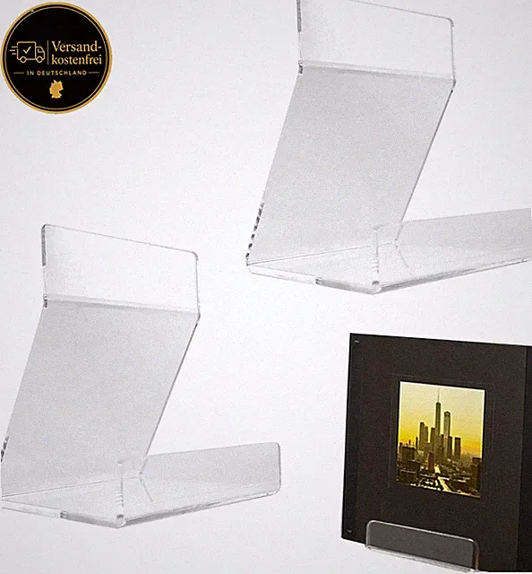 Vinyl Schallplattenständer Acryl Regal für Cover und Dekoration
