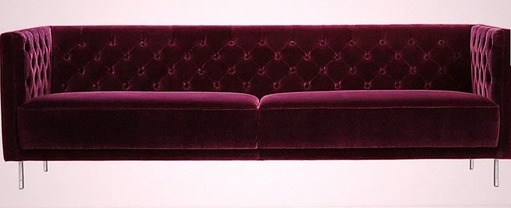 Violett Chesterfield Wohnzimmer Modern Design Sofa Italienische Stil Möbel Möbel