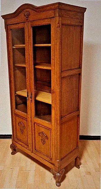 Vitrine Antik ca. 1920 Jh.