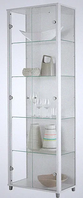 Vitrine Glasvitrine Sammlervitrine ESG-Sicherheitsglas viele Farben