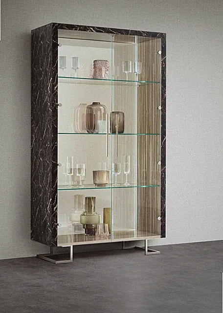 Vitrine mit Glasfront – Für stilvolle Aufbewahrung und Dekoration.