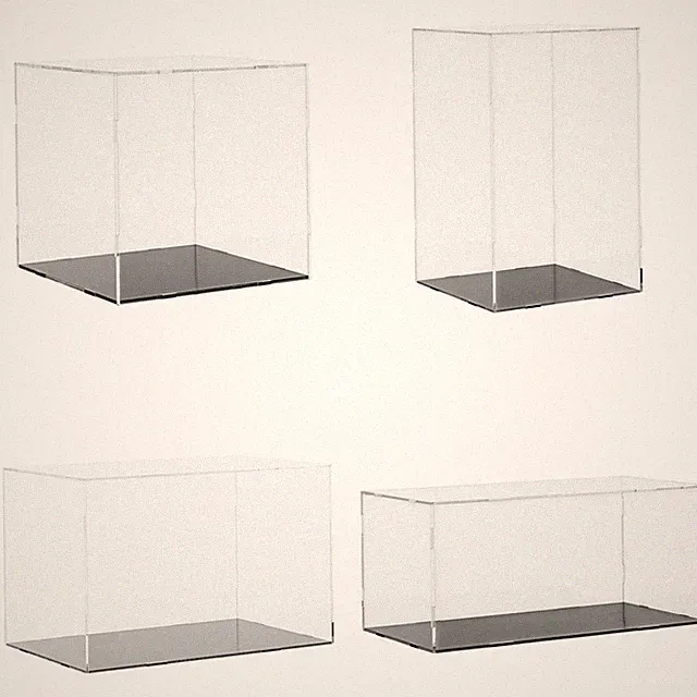 Vitrine Sammlervitrine Schaukasten Acrylbox Displaybox Figuren Vitrinenschrank