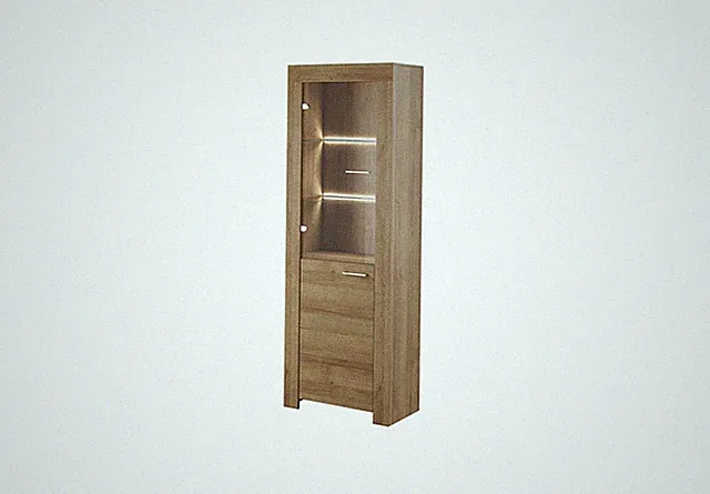 Vitrine Schrank Kommode Wohnzimmer Glas Regal Vitrinen Regale Holz Schränke Neu