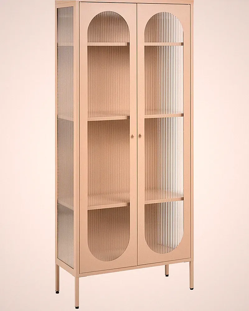 Beige Vitrine