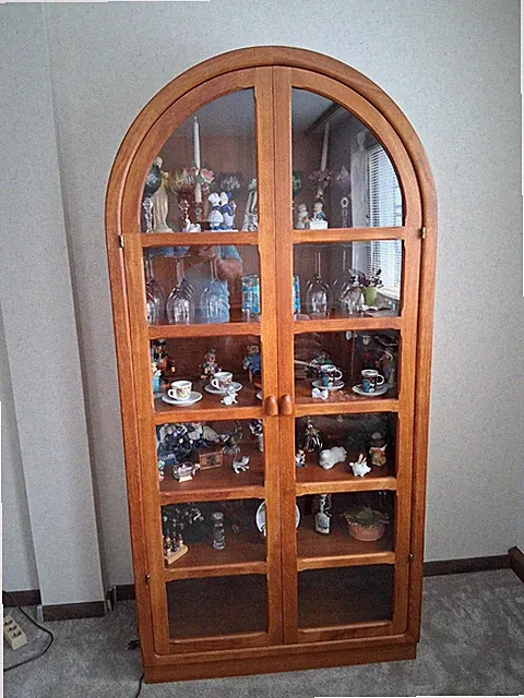 Vitrine, Teak, Vintage-Design-Vitrine