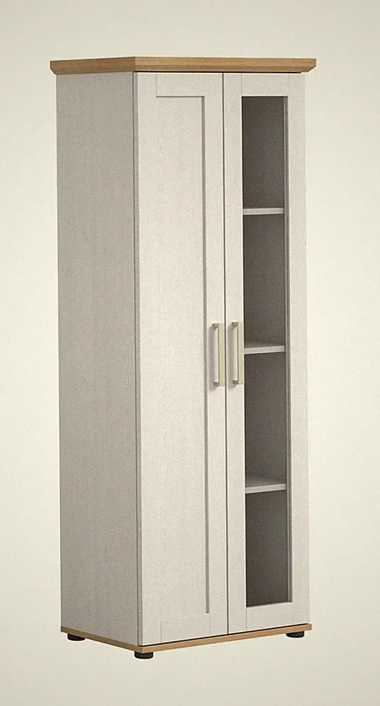 Vitrine VERONA - Sibiu Lärche - Artisan Eiche - 161 cm