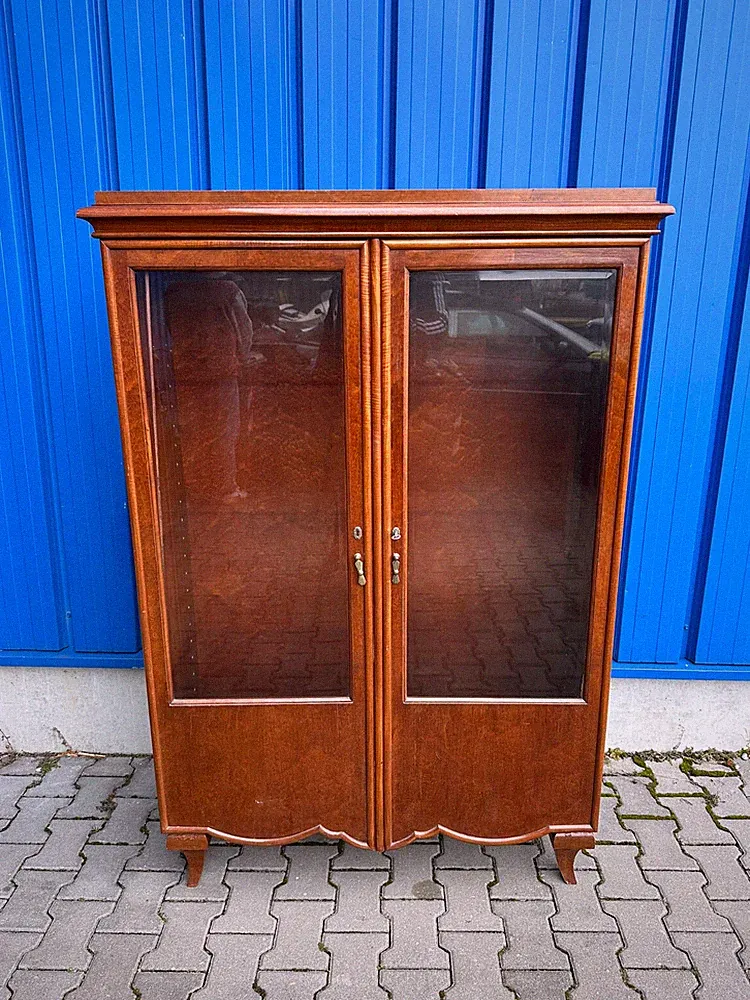 Vitrine Vitrinenschrank Schrank Art Deco antik um 1930