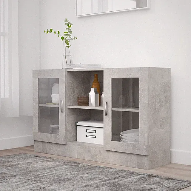 Vitrinenschrank Lagerschrank Sideboard Standvitrine Büroschrank mehrere Auswahl