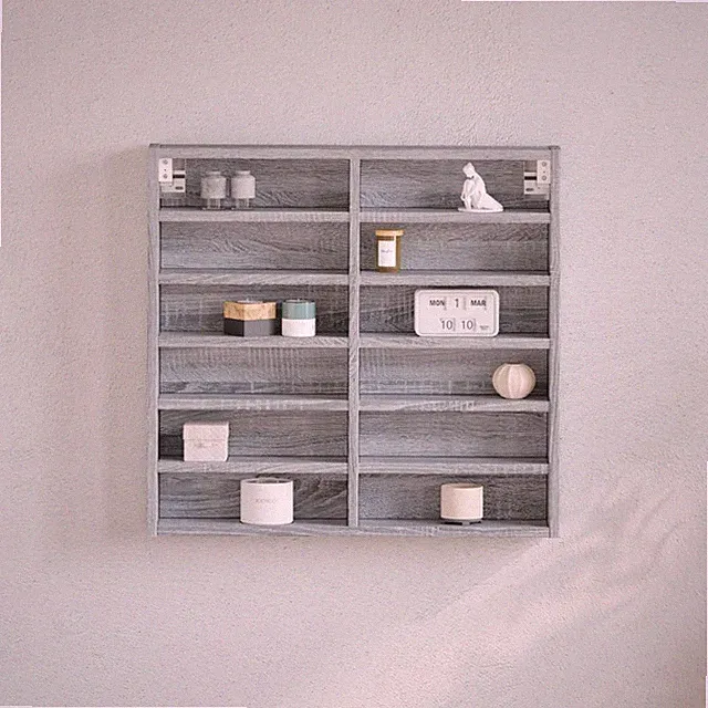Vitrinenschrank Wandschrank Vitrine Sammlervitrine Hängeschrank Wandregal