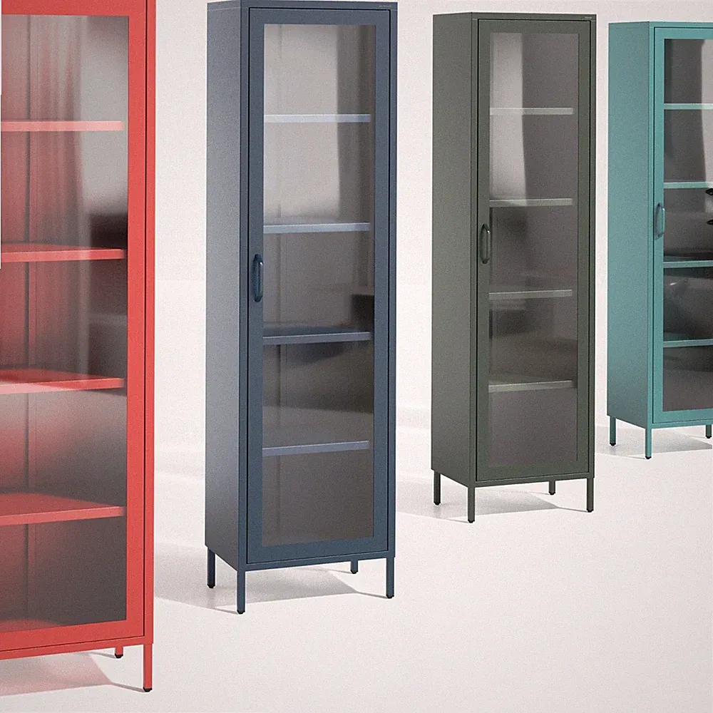 Metall Vitrine