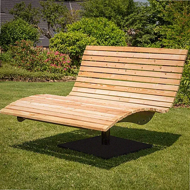 Waldsofa, Sonnenliege, Relaxliege; Wellenliege Swing, 360° drehbar