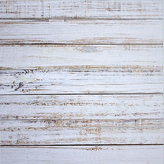 Wallario Aufkleber Möbelfolie Lack Tisch 55x55cm Helle Holzstruktur - Muster
