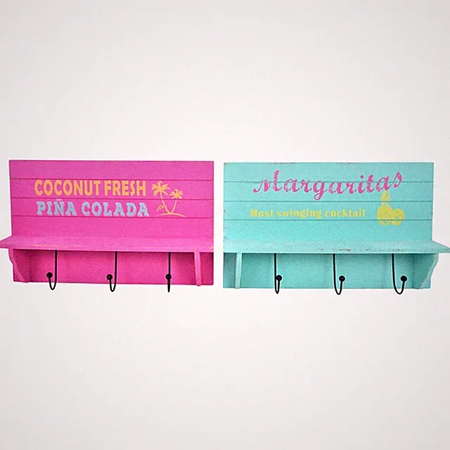 Wand-Board/Havanna/Türkis/neu