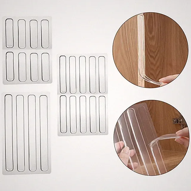 Wand- und Möbelschutz Aufkleber Stuhl und Schreibtisch Stoßschutz transparent