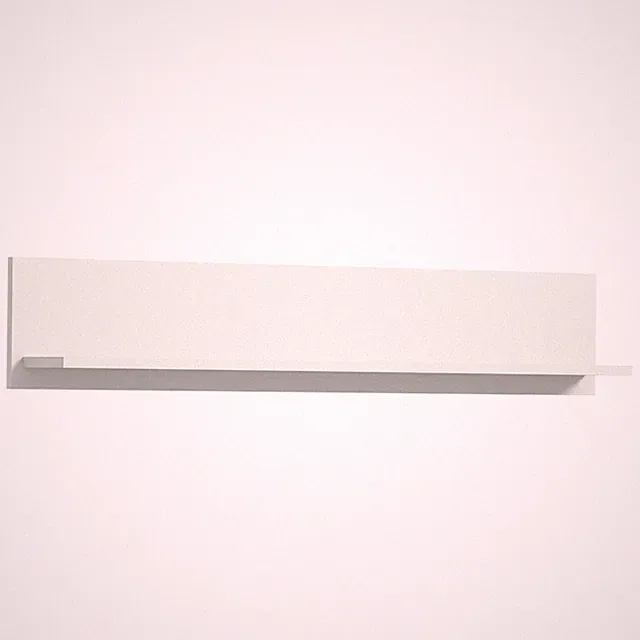 Wandboard ICE - weiß - 110 cm breit Regal Bücherregal Hängeregal