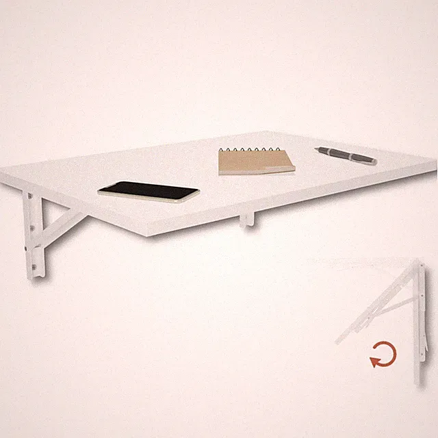 Wandklapptisch 60x40 Esstisch Küchentisch Schreibtisch Klapptisch Wand Tisch