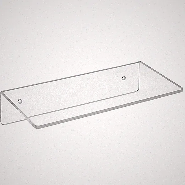 Wandregal aus Acrylgas - Zeigis® / Acrylregal / Wandboard / transparent