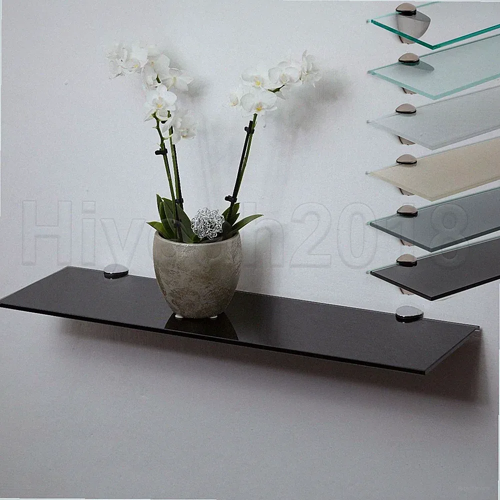 Wandregal Glasregal Glasboden Glasablage Schwebendes Glas Glasscheibe Glasplatte