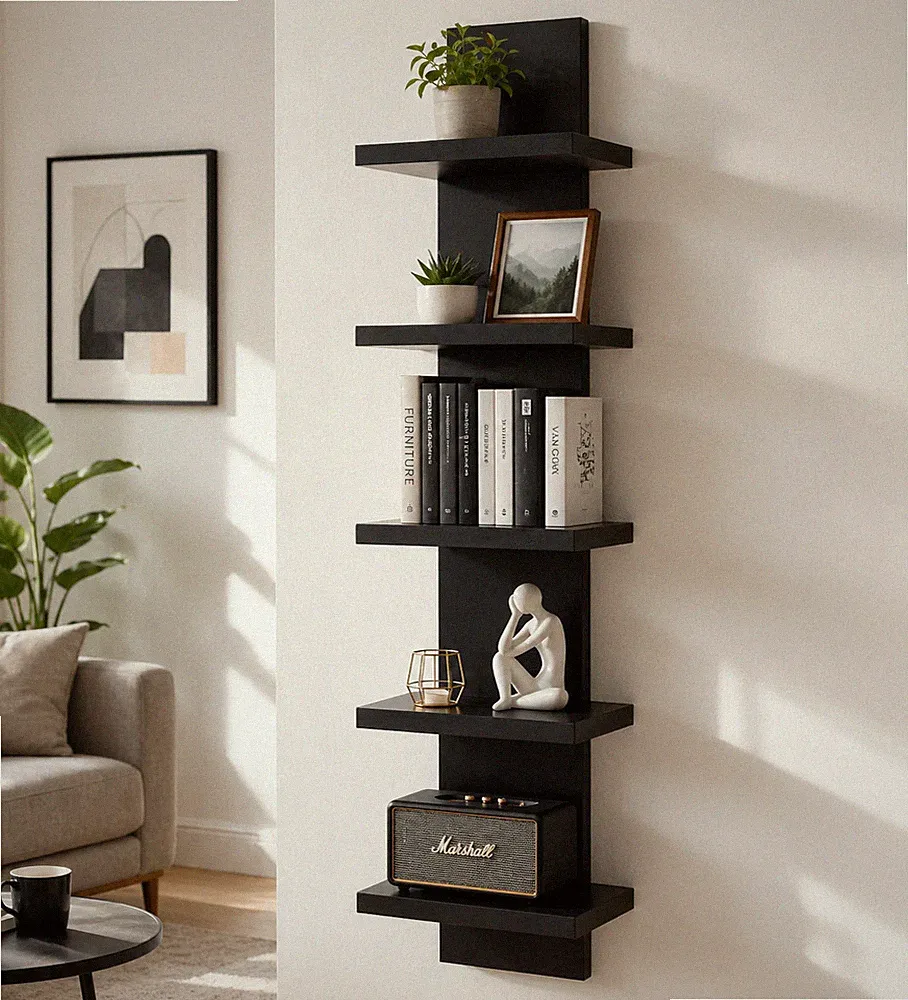 Wandregal, Hängeregal, Wohnzimmerregal, Wohnzimmer, Schlafzimmer, Bücherregal