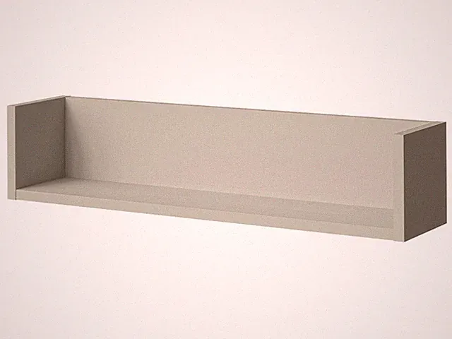 Wandregal Temiru Schweberegal Hängeregal Buchregal Wandboard Modern Wandschrank