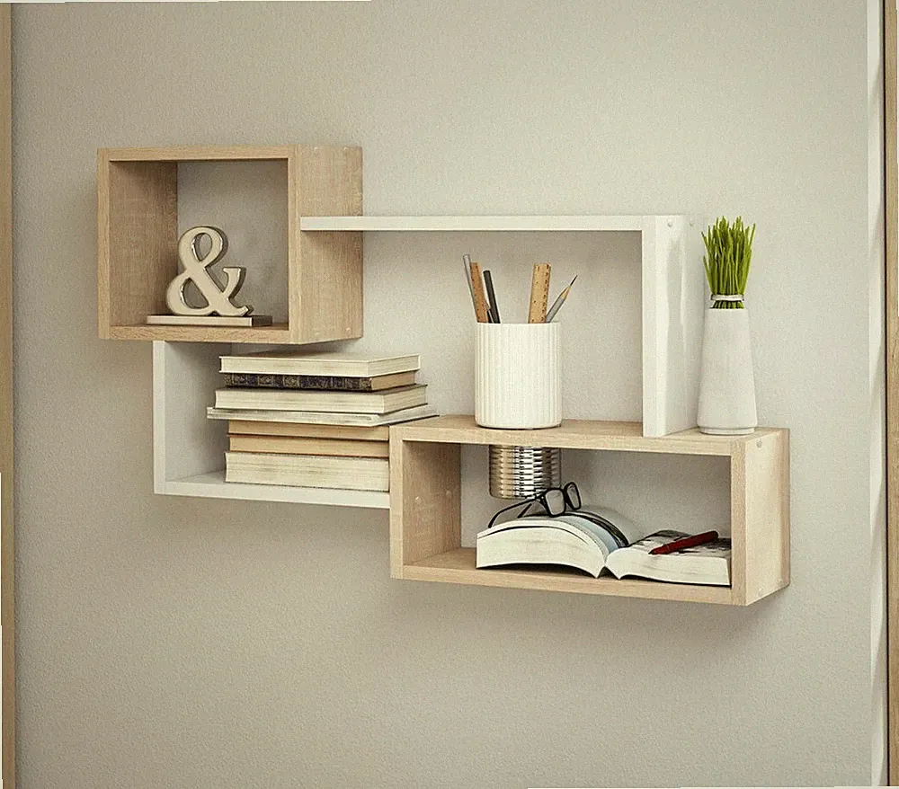 Wandregal Trio V Wandschrank Hängeregal Bücherregal Regal M24