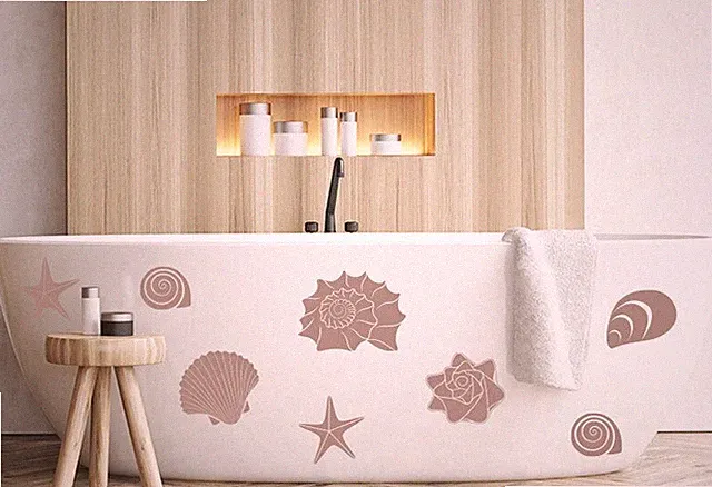 Wandtattoo Muscheln Badezimmer Wandaufkleber Set Seesterne Dekor Wanddeko