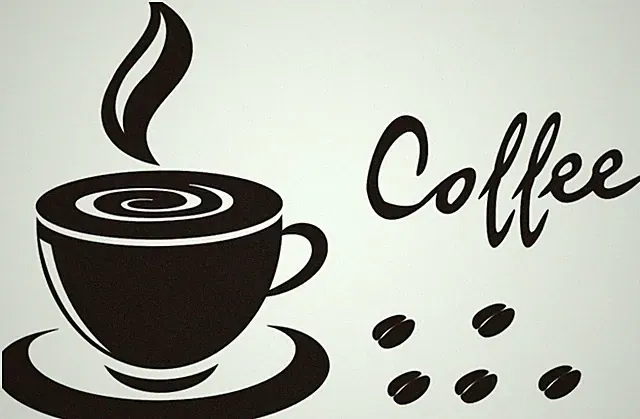 Wandtattoo wandaufkleber wandfolie cafe coffee kaffee cafe04