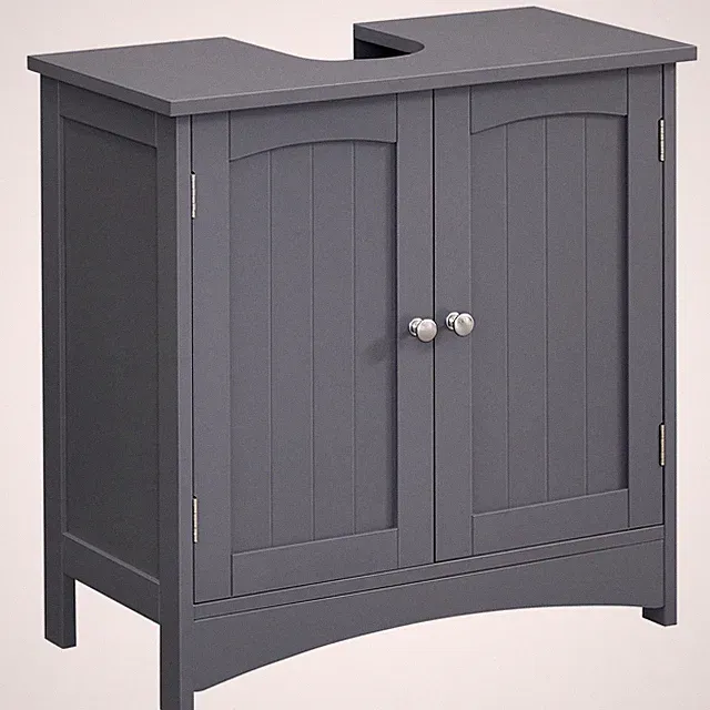 Waschbeckenunterschrank, Unterschrank, Badezimmerschrank, 30 x 60 x 60 cm, 2...