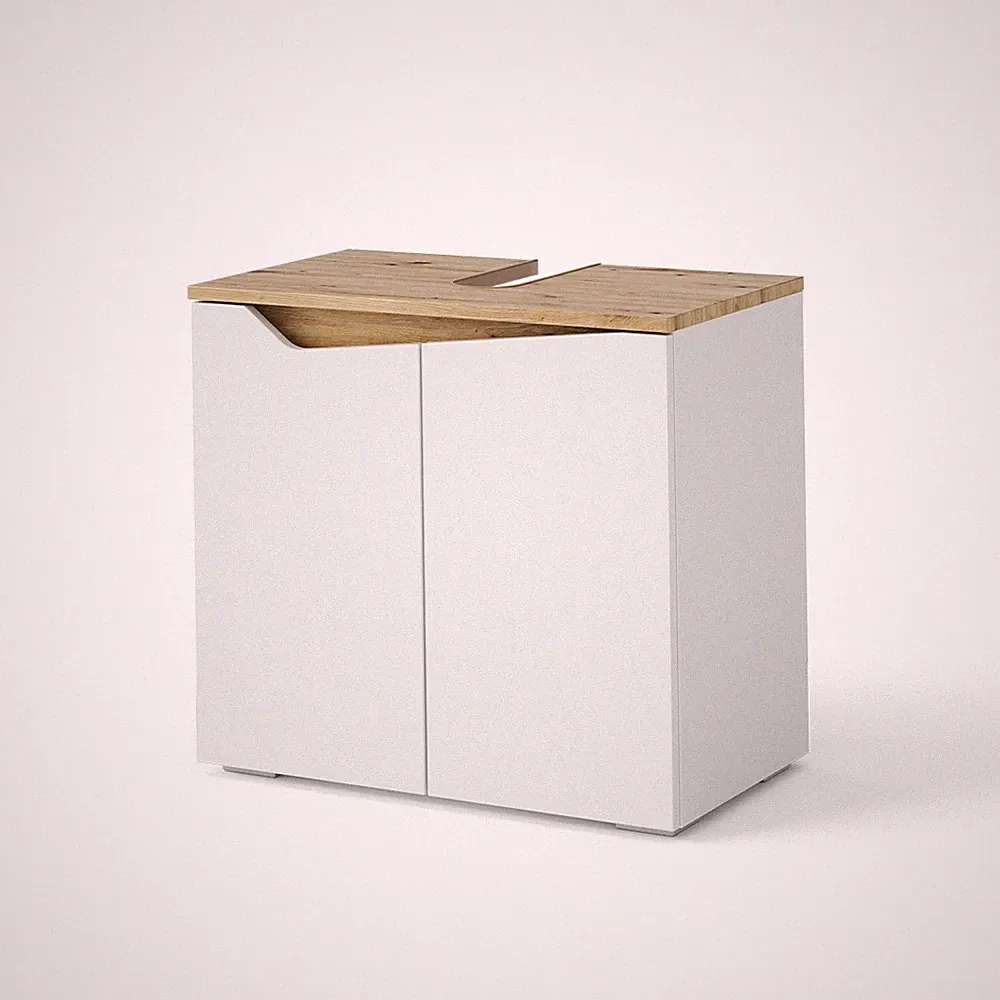 Waschbeckenunterschrank Vicco Marelle 60 x 57.5 cm mit 2 Türen