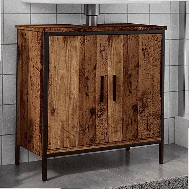 Waschbeckenunterschrank Waschbeckenschrank Unterschrank Badschrank vidaXL