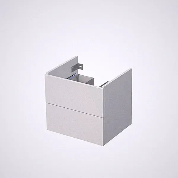 Waschtisch-Unterschrank iCon 60 cm, ohne Griff, Auswahl in Lack u. Holzoptik