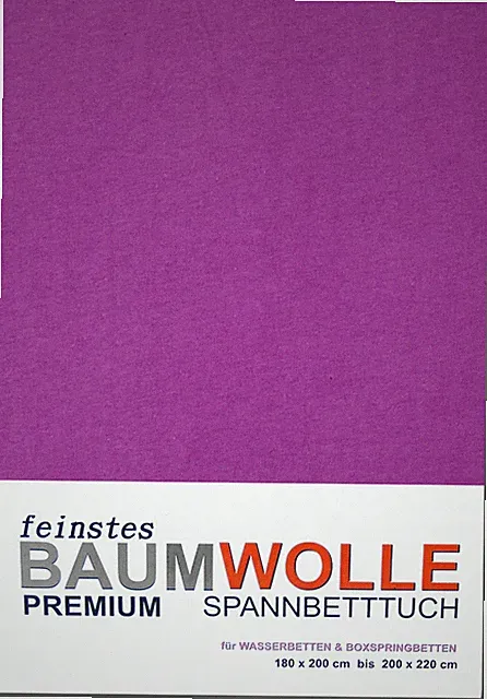 Wasserbett Baumwolle Jersey Spannbettlaken Laken Bettlaken Bett Laken Baum Wolle