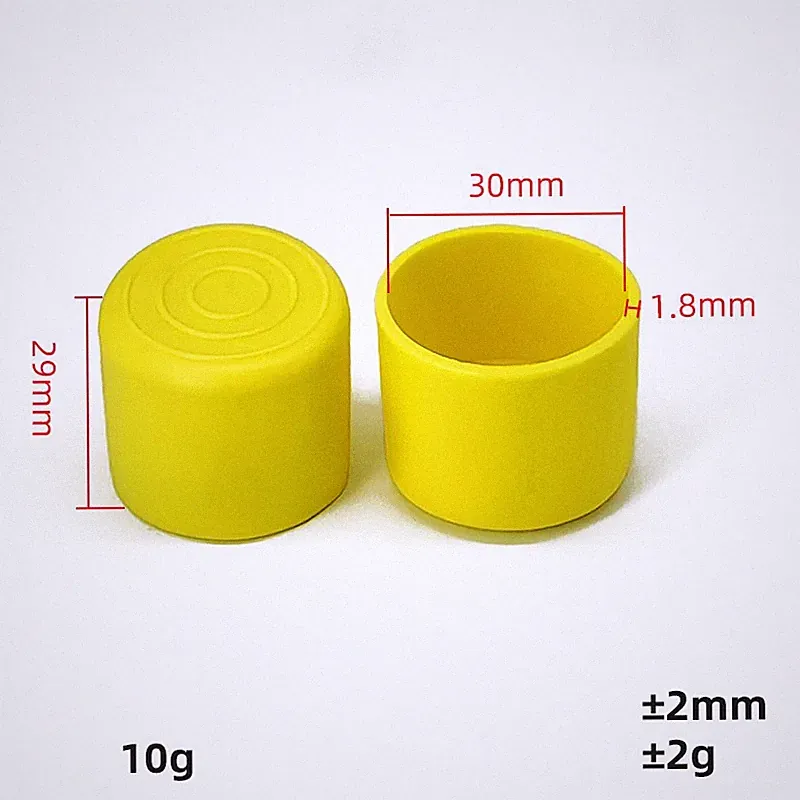 Weiche PVC-Gleiter für Möbel (rund/eckig) Gleiter für Stuhl- und Tischbeine