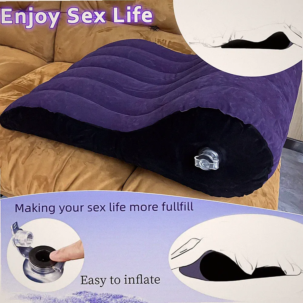 Weiche Rutschfeste Kissen Stützhilfe Möbel Sofa Aufblasbar Tragbar for Couples