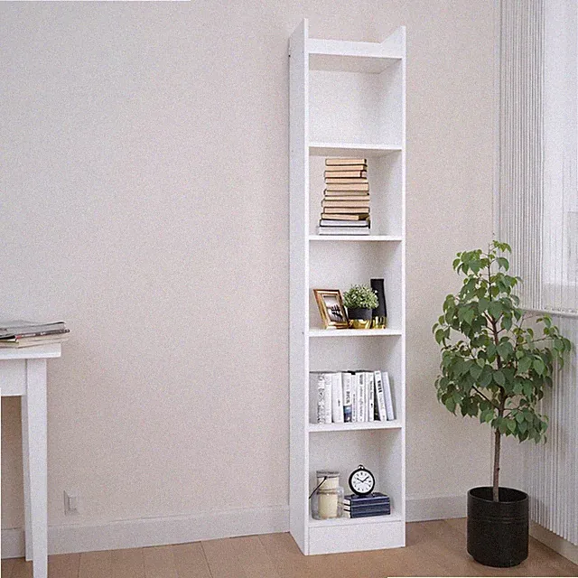 Weiß 5 Tier Bücherregal Bücherschrank Standregal Würfelregal Aufbewahrungsregal