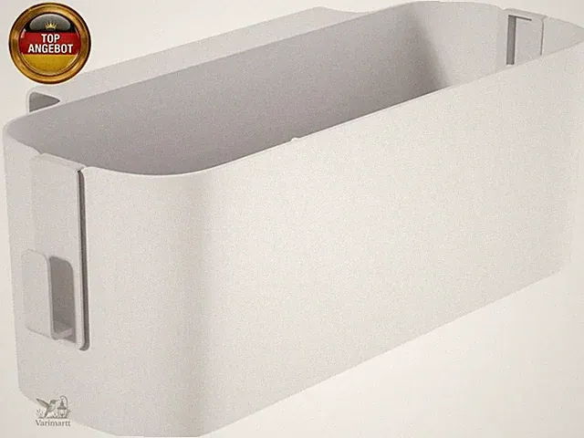Weiß Bett Organizer zum Einhängen, Hängekörbe mit 2 Abnehmbarer Haken, Robuste N