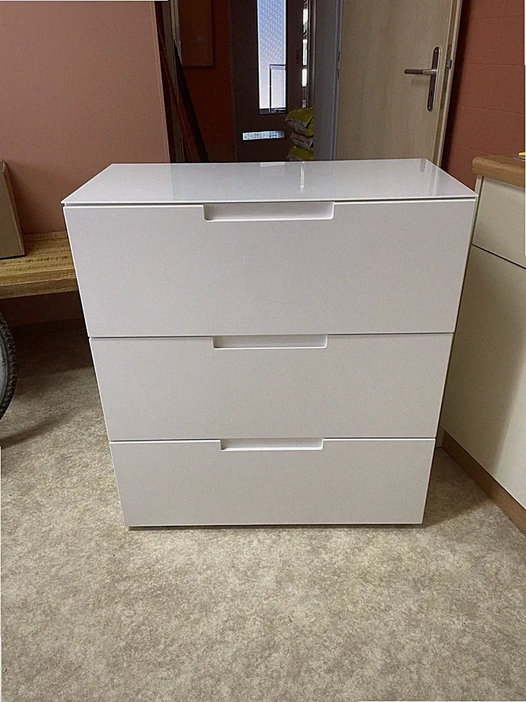 Weiße Kommode, Sideboard, Poco