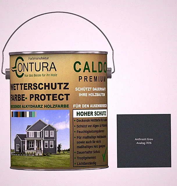 Wetterschutzfarbe Holz Dauerschutzfarbe Deckend Buntlack Holzfarbe Holzlasur