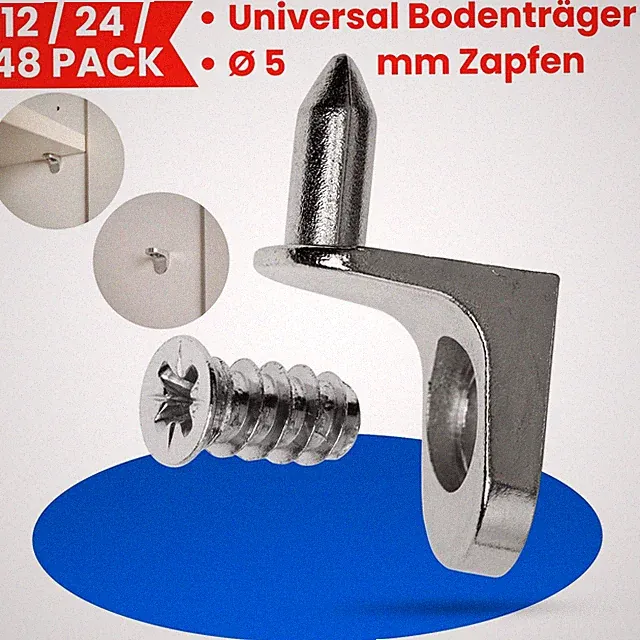 Winkelbodenträger zum Schrauben D5 Stahlwinkelstütze Winkel Bodenträger L Form