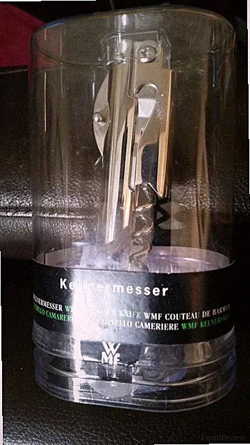 WMF Kellnermesser 3in1 Korkenzieher Folienschneider Vino Edelstahl Metallguss